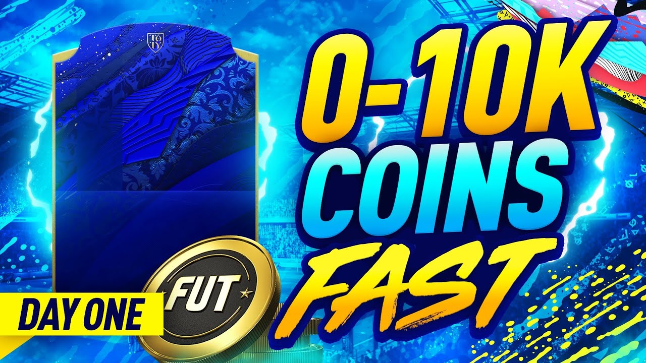 MAKE 0-10K EASY AND FAST IN FIFA 20!? Turning 0 Coins into 100k Coins Day 1!