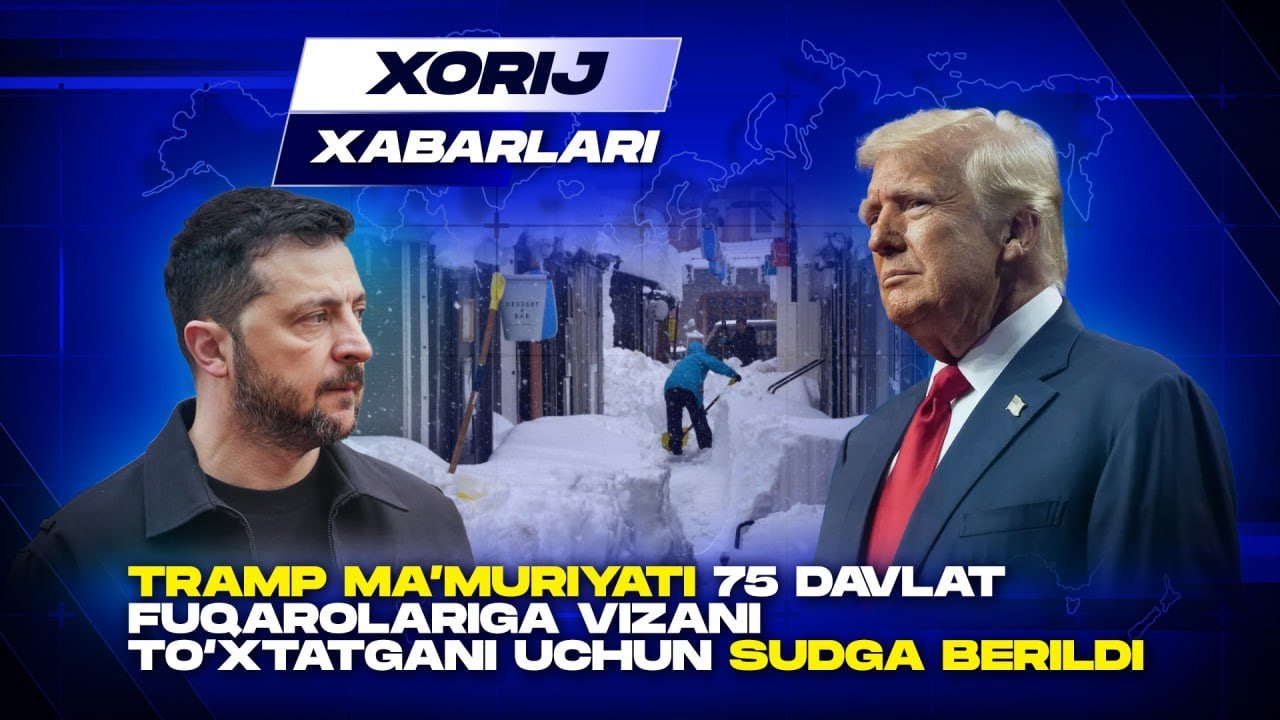 Tramp ma’muriyati 75 davlat fuqarolariga vizani to‘xtatgani uchun sudga berildi