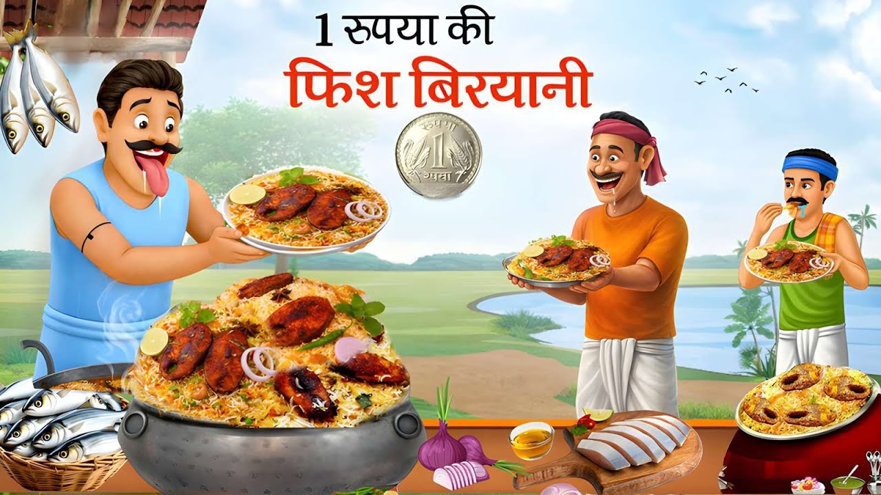 फिश बिरयानी वाला | Desi Fish Biryani Wala | Hindi Story | Hindi Kahaniyan | Hindi Kahani