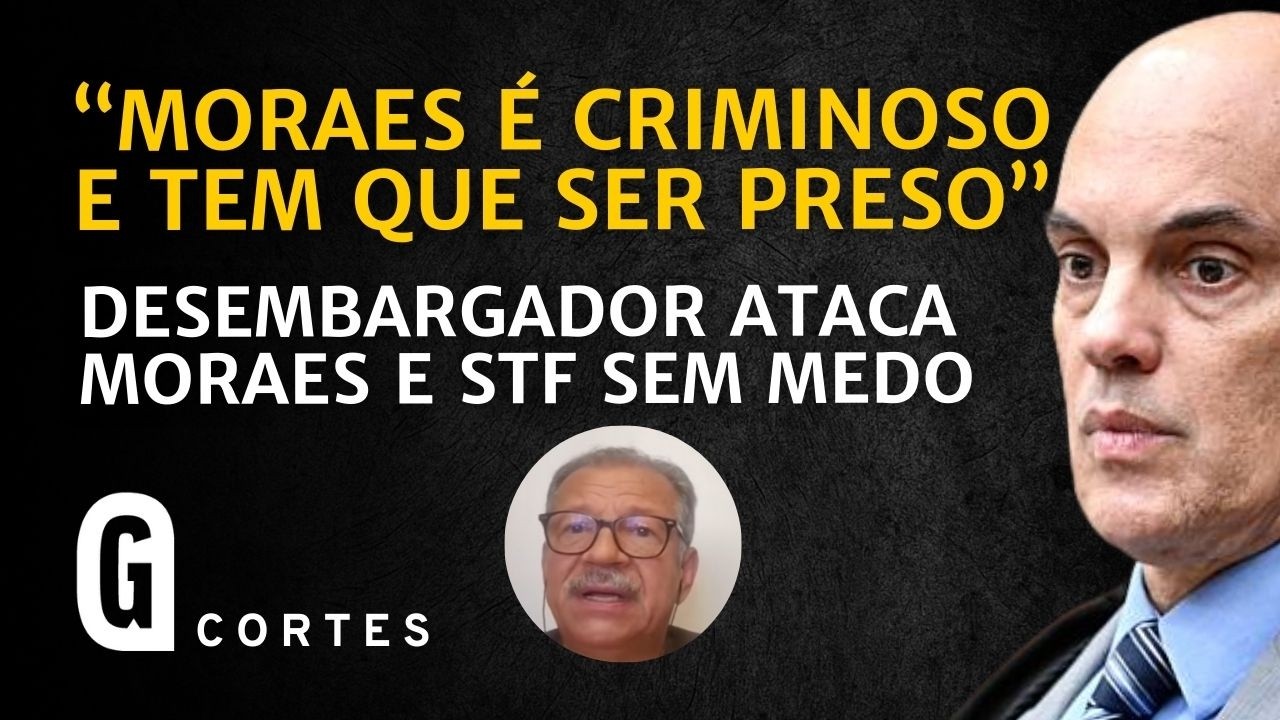 “Moraes é criminoso e tem que ser preso”, dispara ex-desembargador | CAFÉ COM A GAZETA DO POVO