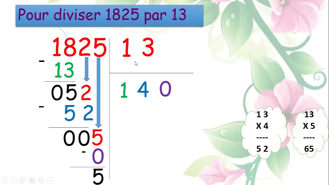 Division par un nombre a 2 chiffres(2eme methode)