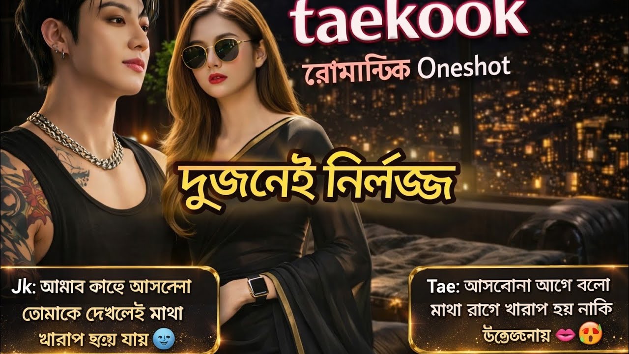 দুজনেই নির্লজ্জ 🎧 ||Taekook FF Oneshort|| #taekookff #taekooklovestory #entertainment #tasfiyasinha