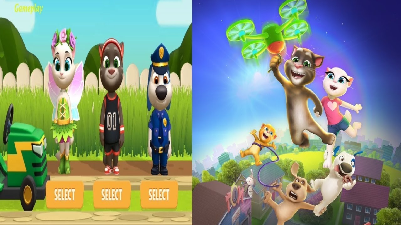 Talking Tom & Friends Town  NEW GAME Android iOS Gameplay HD #2