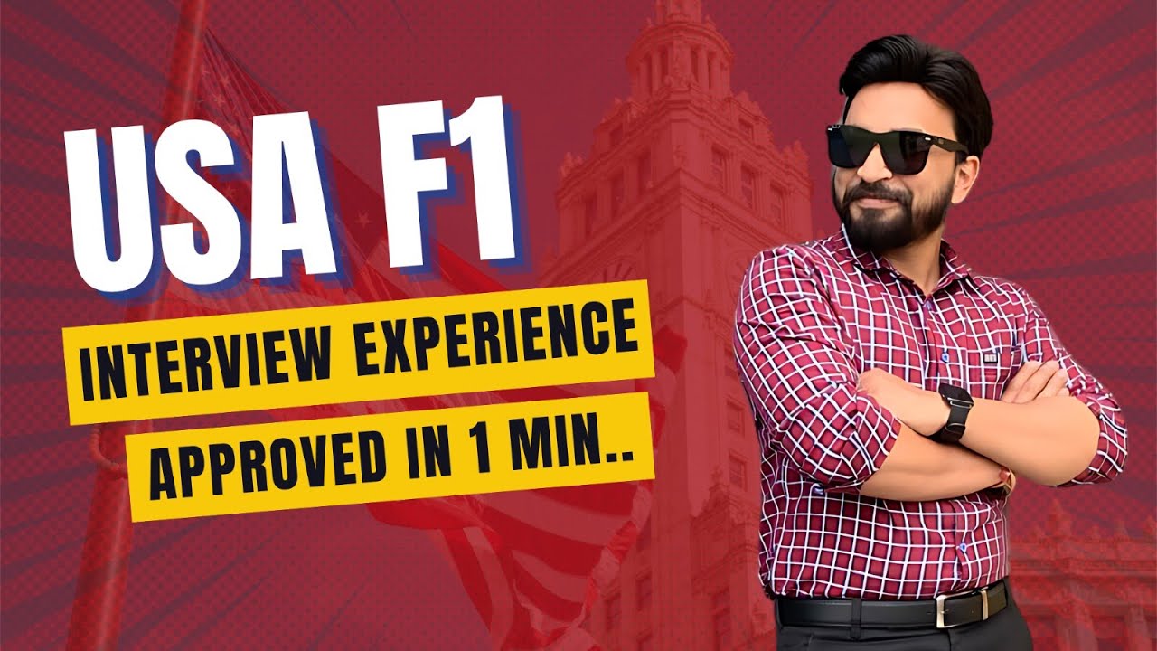 My 🇺🇸 USA F1 Visa Experience || Appoved in 1 minute|| Important Tips to crack Interview