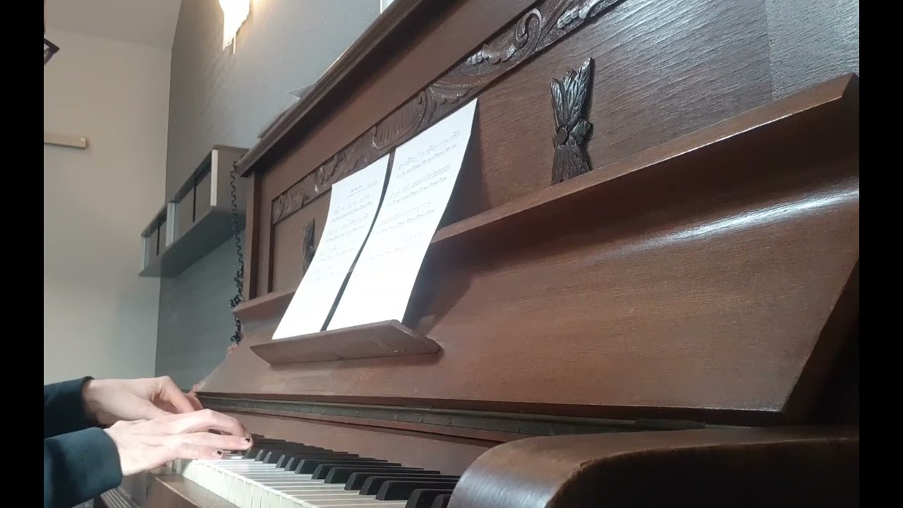 Blue Mean-Eyes - Jarrad Wright - Piano cover