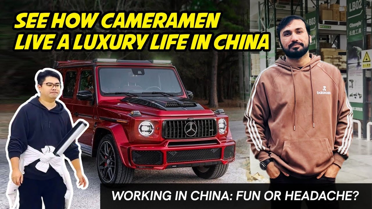 See How Cameramen Live a Luxury Life in China | Working in China: Fun or Headache?