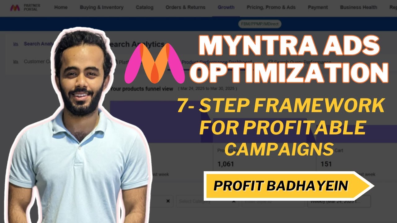 How to Run PLA Ads on Myntra Profitably in 7 Steps | Part-2 | Complete Myntra Ads Strategy