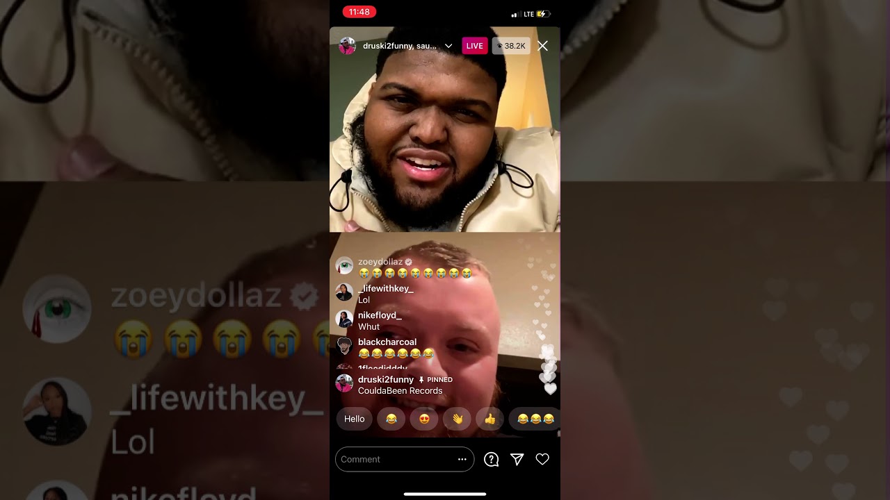 im dead - Druski2funny FUNNIEST IG LIVE ONG 11/24/20