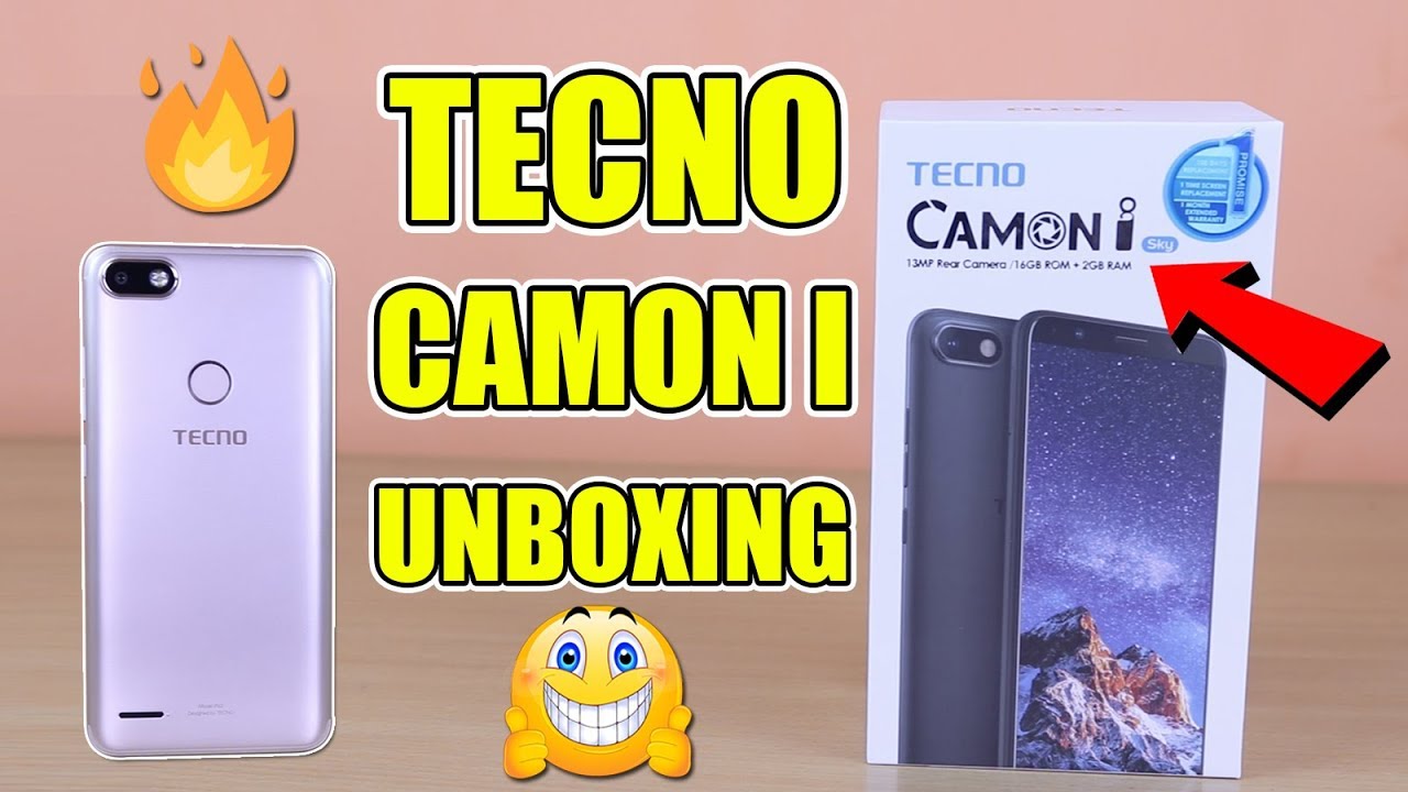 Tecno Camon I Sky Unboxing, First Look Review and Giveaway