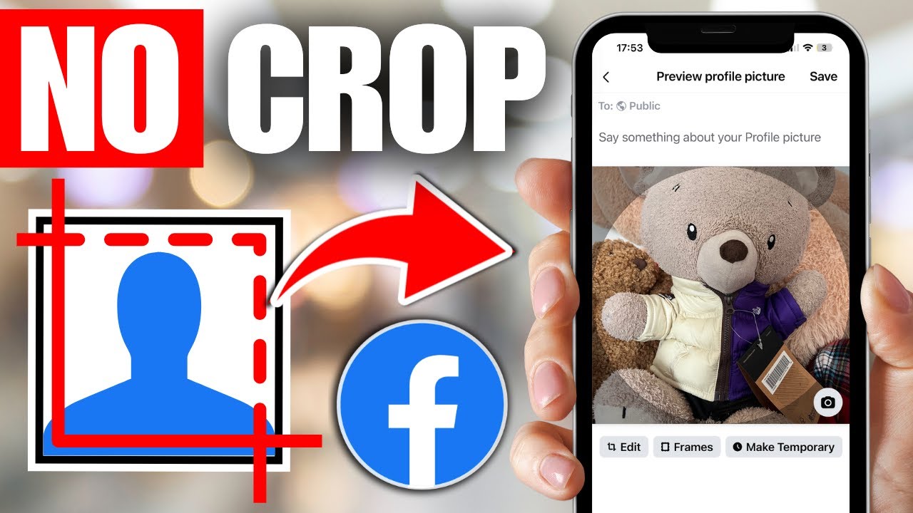 How To Upload Profile Picture on Facebook Without Cropping
