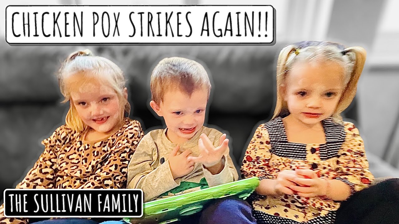 CHICKEN POX STRIKES AGAIN!! | Large Family Vlogs