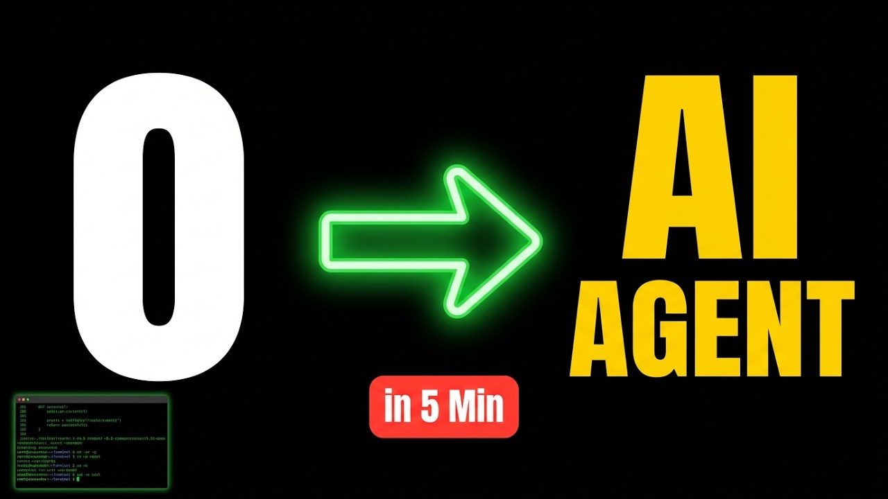 How to Build an AI Agent in 5 Minutes — Live Demo with OpenClaw