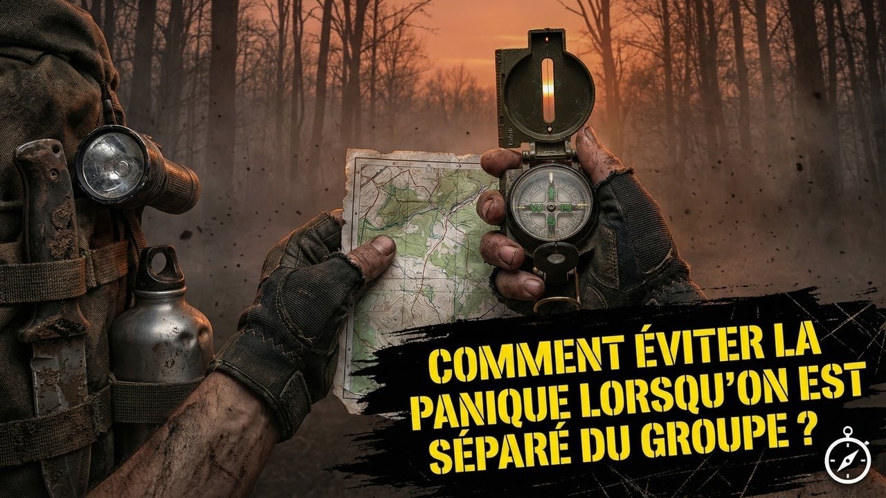 Comment éviter la panique lorsqu’on est séparé du groupe ?