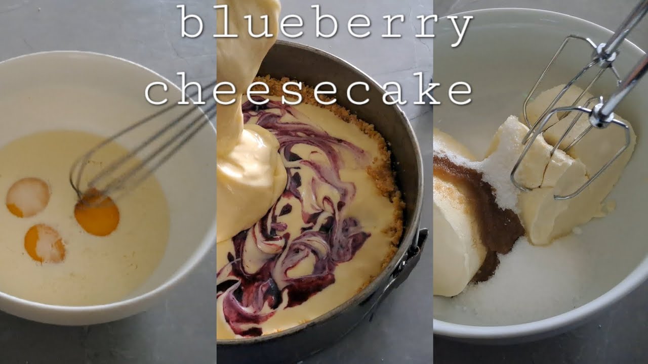 Cookbook ep 2 : Blueberry cheesecake 🫐🍰