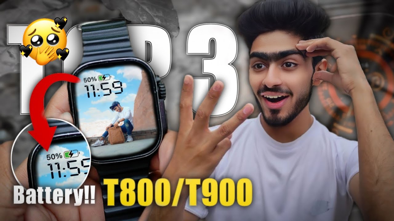 TOP 3 SECRET/HIDDEN FEATURES Of T800/T900 Ultra Smart Watch 2024 😍🔥 | Battery Percentage Icon🔋| YL