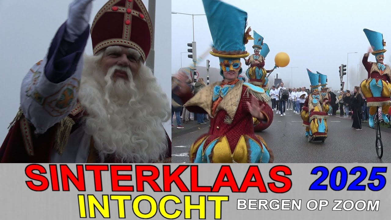 Sinterklaas intocht 2025  Bergen Op Zoom #pascalboz #sinterklaas  #sint #Sinterklaas