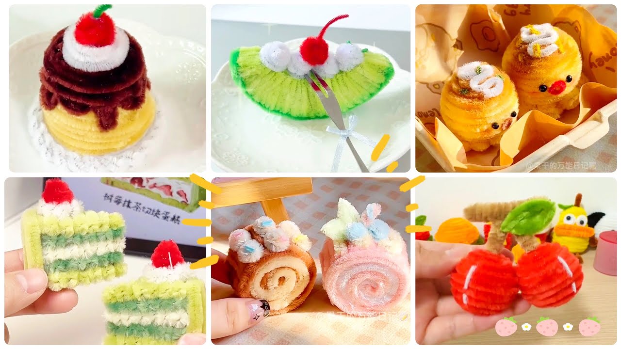 DIY  pudding/cake/cherry