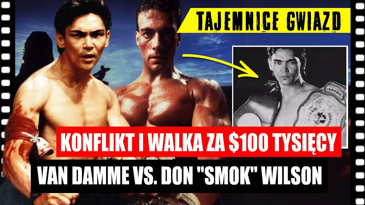 Konflikt VAN DAMME vs. WILSON. Mieli walczyć za $100 tysięcy.