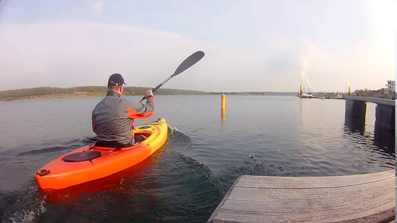 Zwenkauer See mit einem Freizeit - Kajak