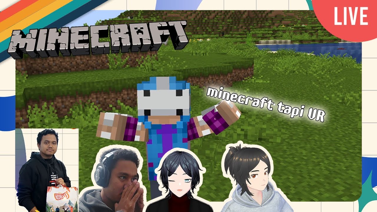 🔴 Tiap Beres live Langsung Hoek Hoek !!! [MINECRAFT VR]