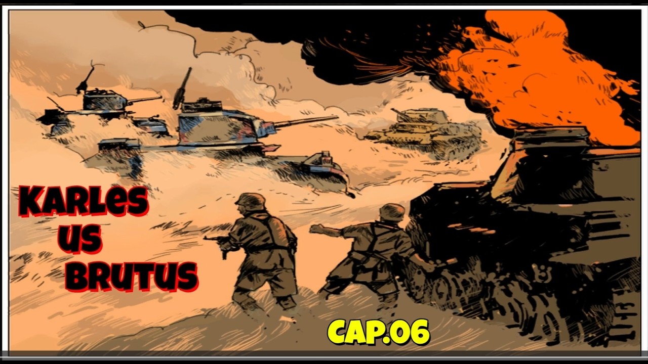 Ratas del desierto. Cap 6. Una batalla de Battle Academy vs Brutus