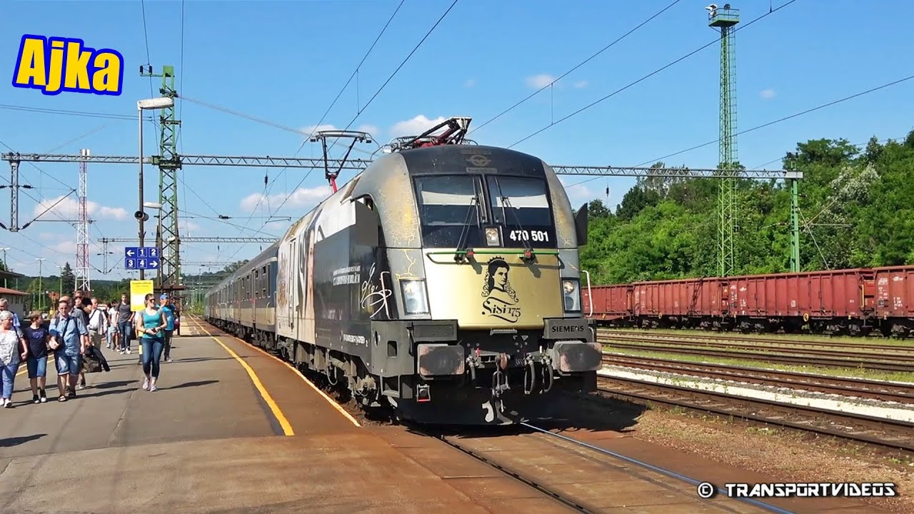 2023.06.16. - Bakony InterCity GYSEV-es Sisi Taurus mozdonnyal (470 501) Ajk&aacute;n!