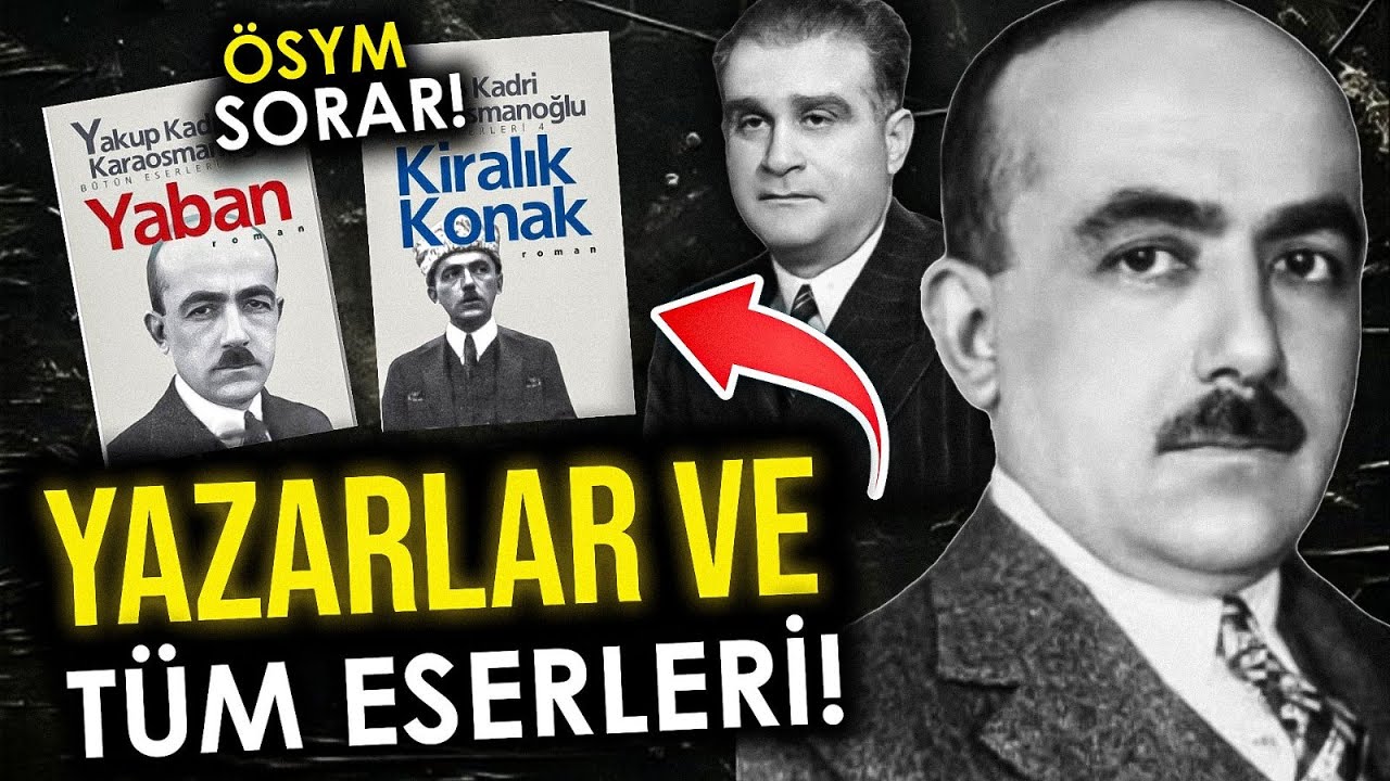 2 SAATTE TÜM YAZAR ESERLER FULL TEKRAR🔥 2024 AYT EDEBİYAT