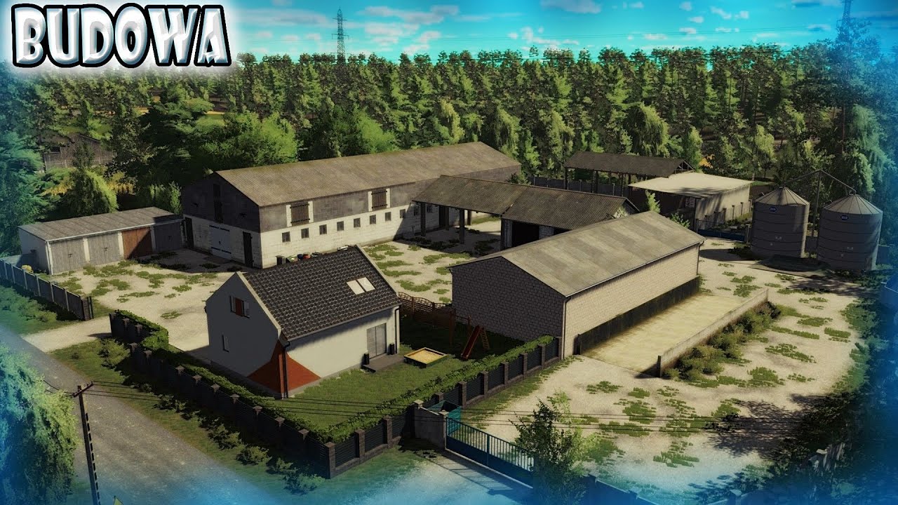 🔵FS22 BUDOWA GOSPODARSTWA Dla @MrAdamo15 Wośnice 😍 LIVE 