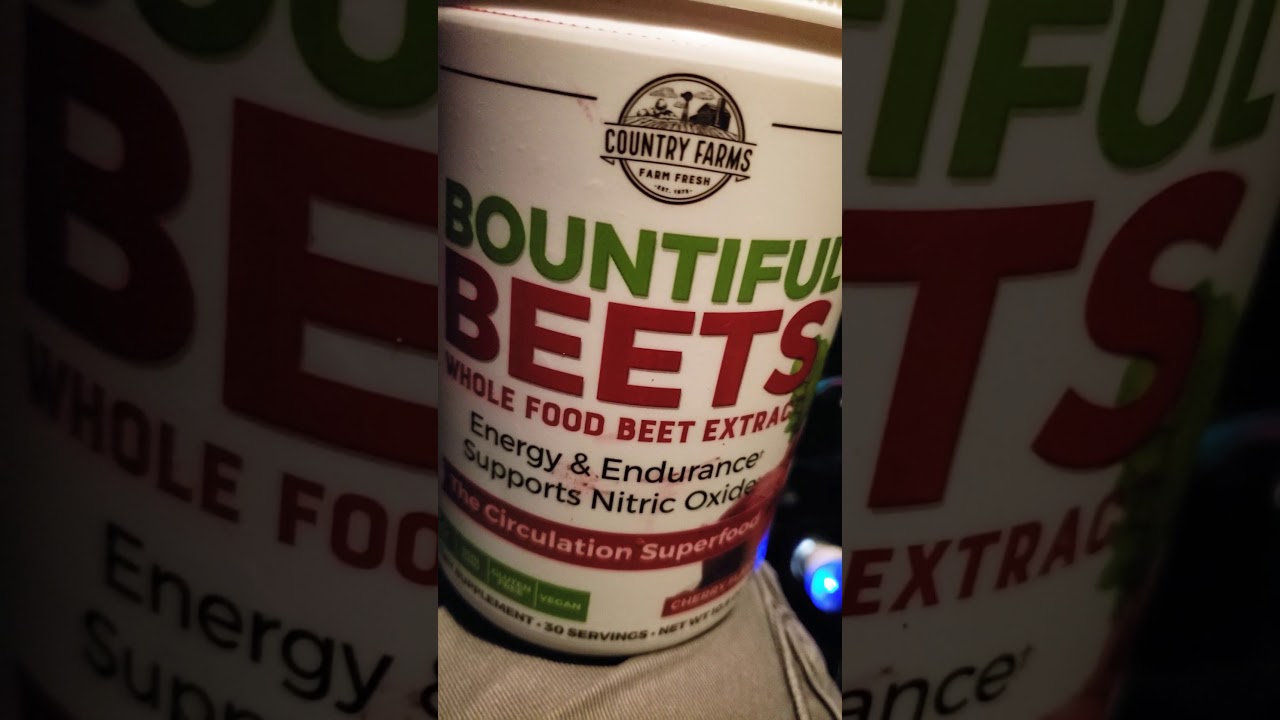 Drinking Super Red Beets