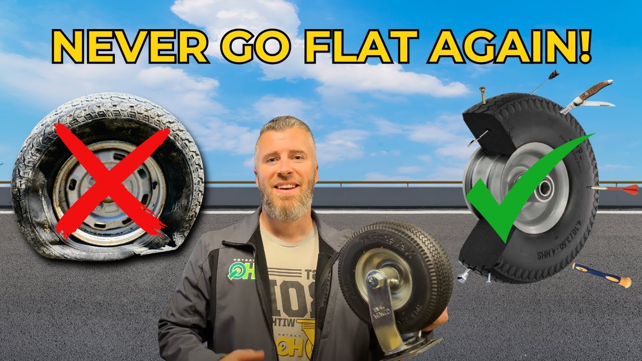 Flat-Free vs. Pneumatic Tires: NEVER Deal with Flats Again!