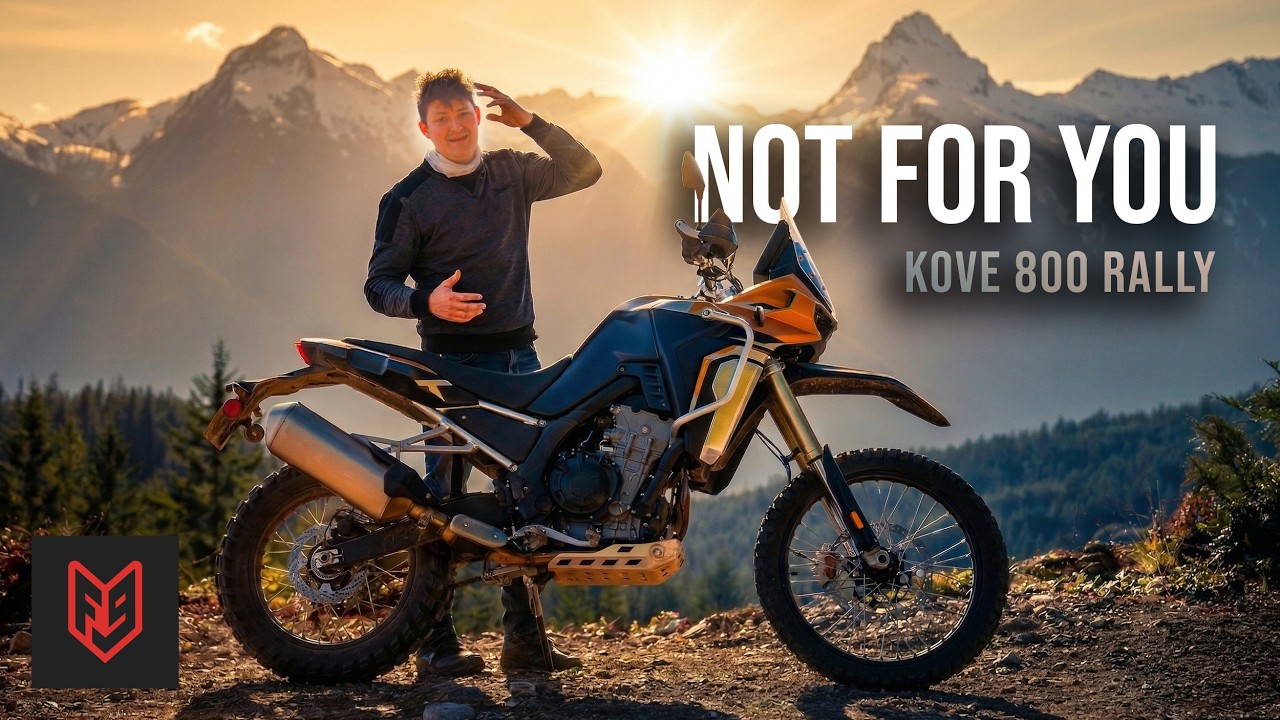 Problem z chińskimi motocyklami &ndash; recenzja Kove 800 Rally