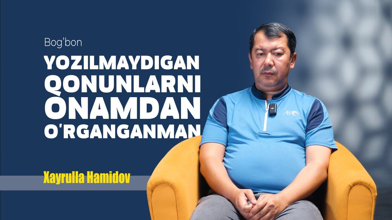 Одамларнинг ғамгинлигидан ҳайратлангани