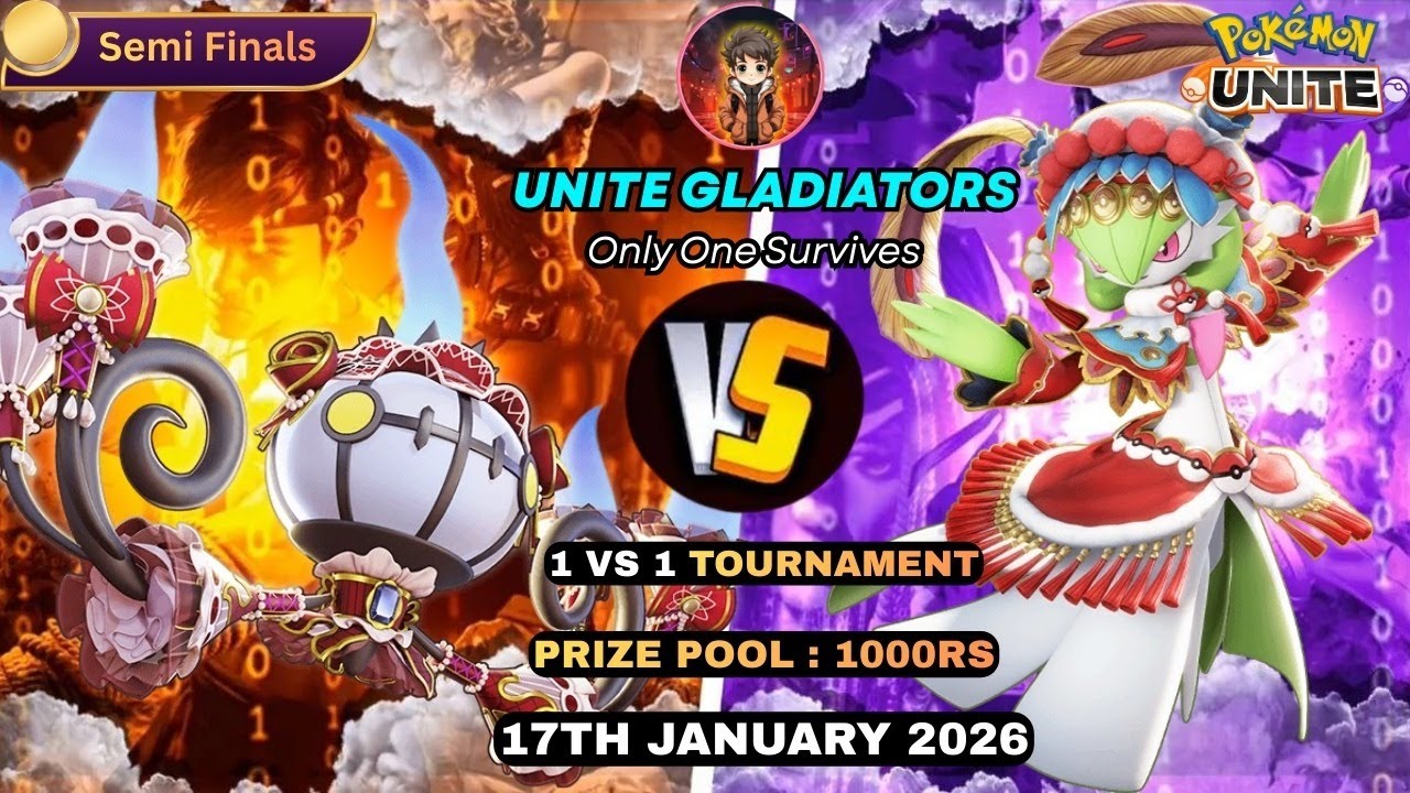 Unite Gladiators 1vs1  || Semi Finals ||  Pokemon Unite || Pokestrive