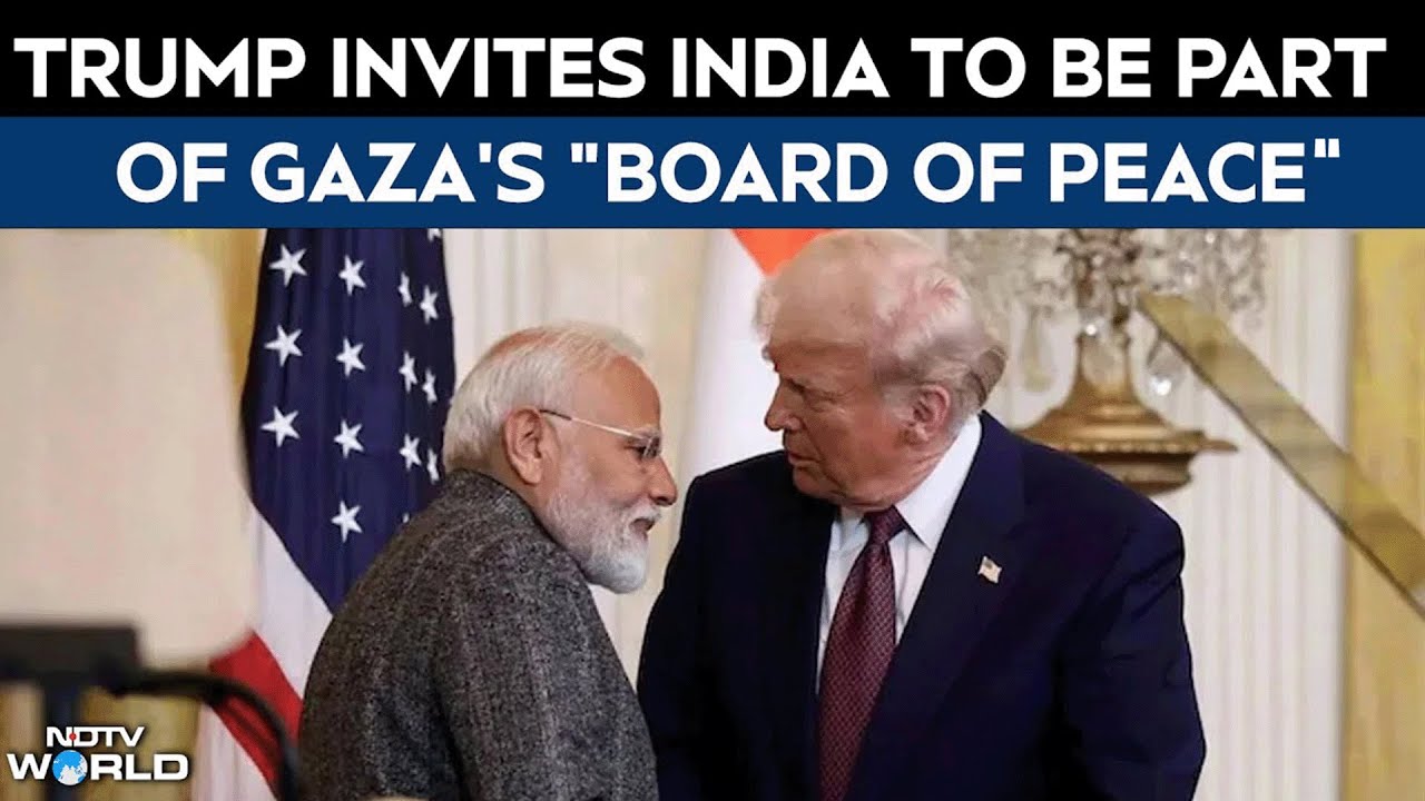 Trump On India News | Trump Invites India To Be Part Of Gaza's 