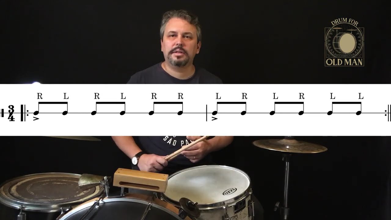 (português) #12 - DOUBLE PARADIDDLE SINCOPADO