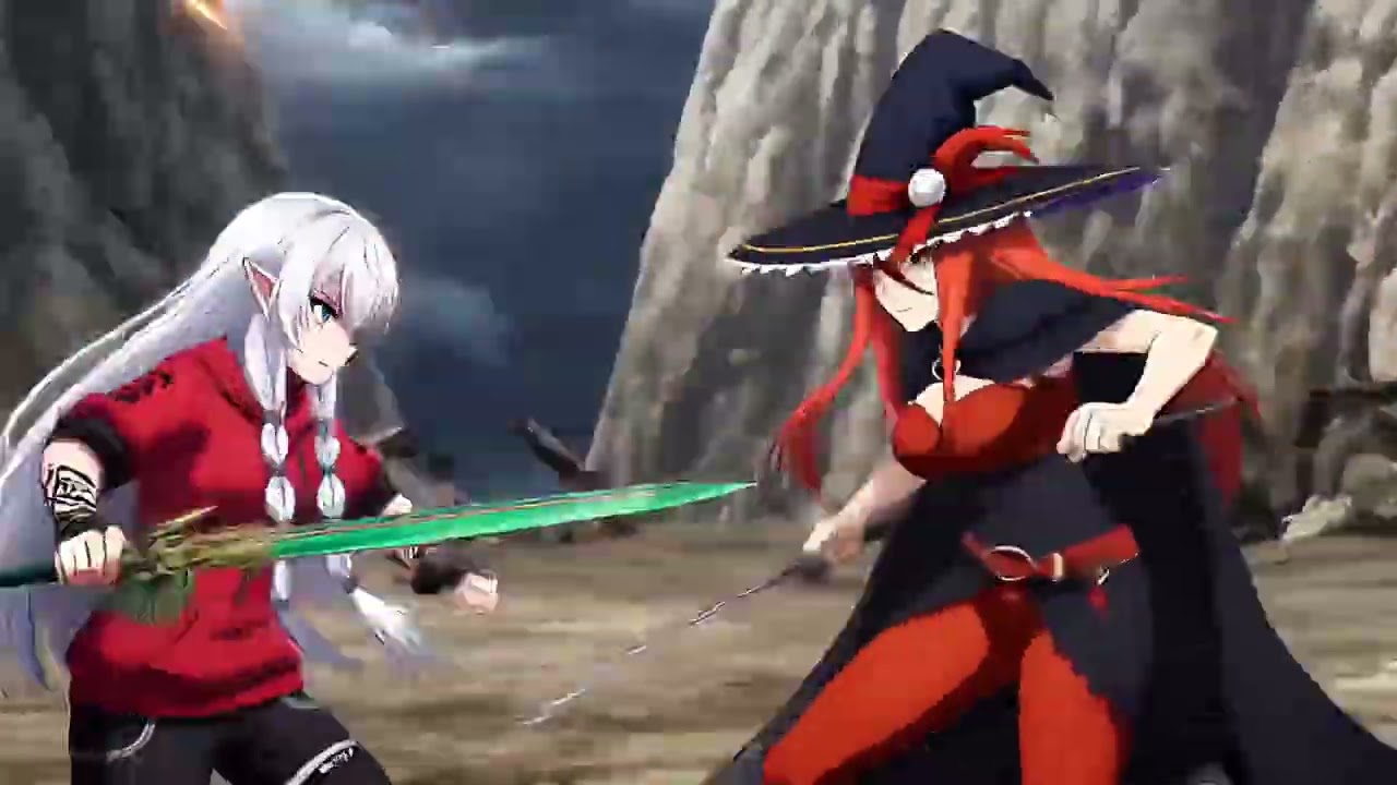 The Crimson Witch's Training Session