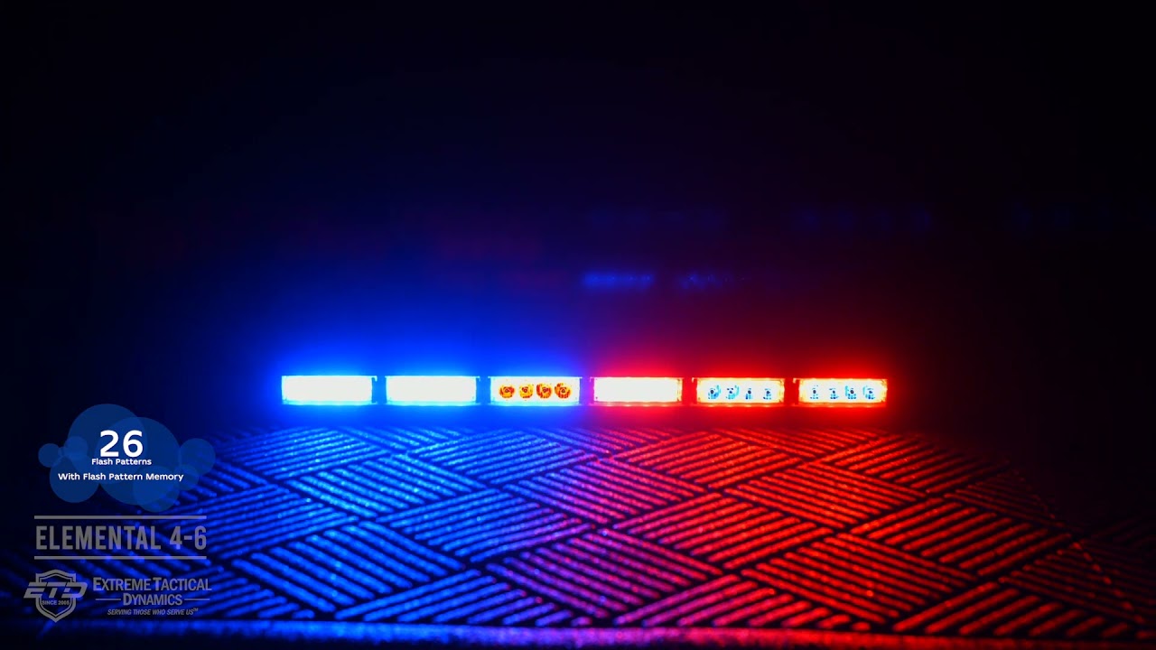Elemental 4-6 TIR LED Light Bar - Patterns Video