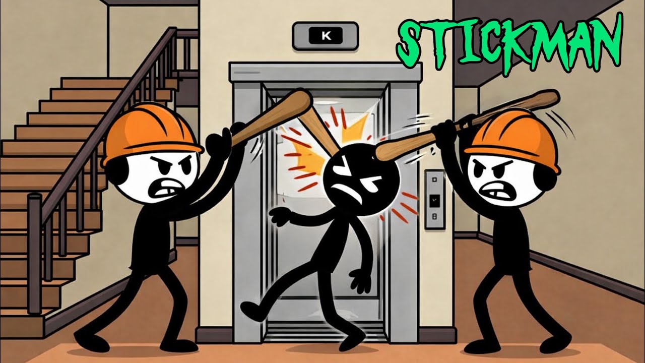 Stickman Lift Escape… But Something Terrible Happened 😱