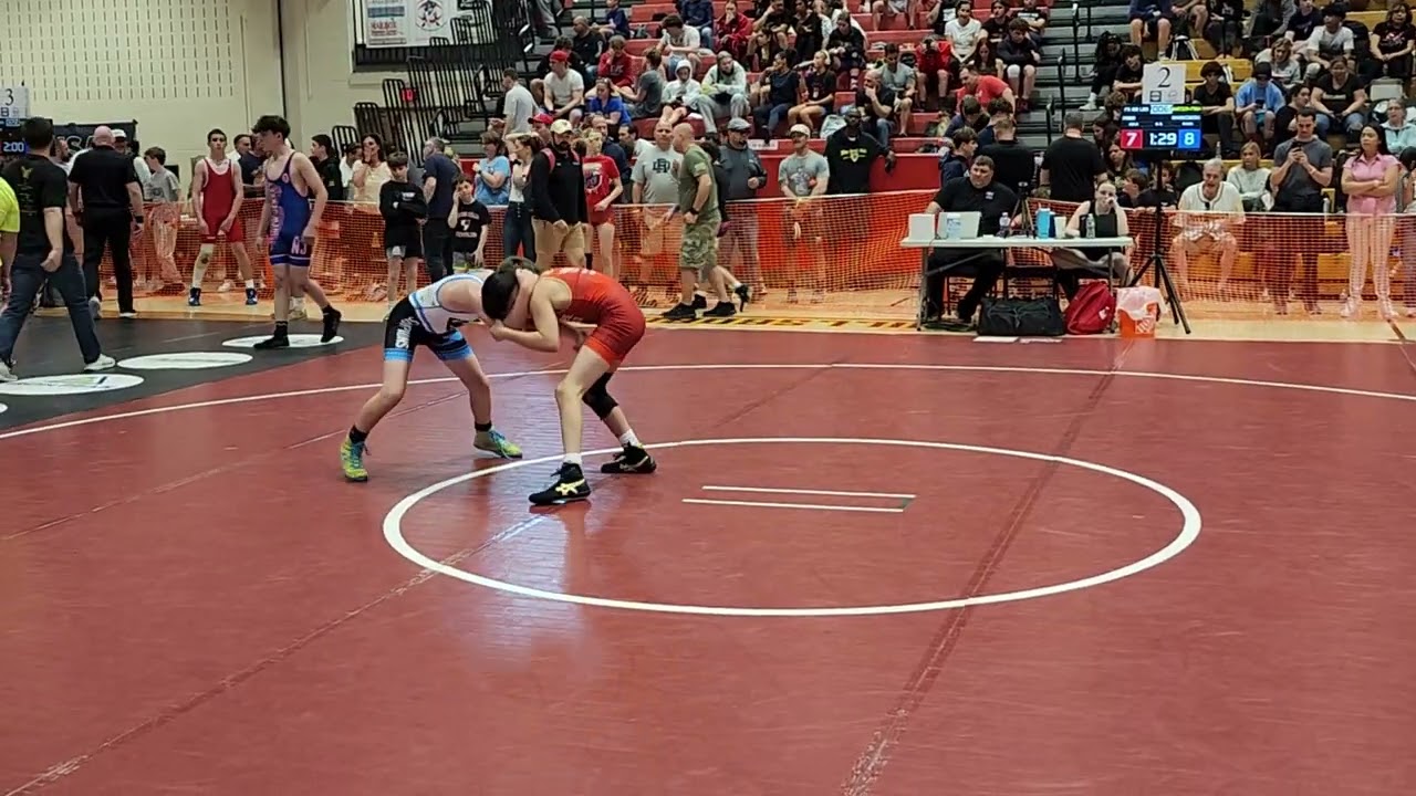 2025 USAWNJ FS State Championships 14U 88lbs Andrew vs Mason Irwin Magnolia/All I see Is Gold.   L