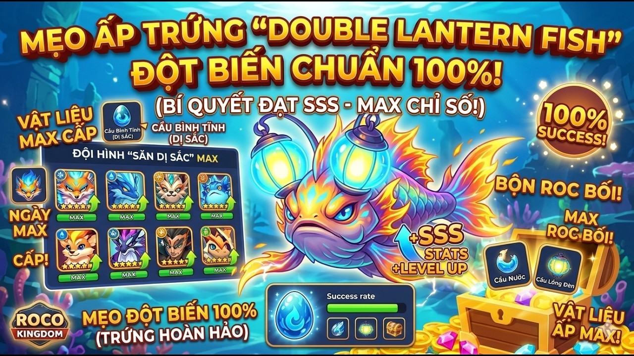Roco Kingdom World : Mẹo ấp trứng 