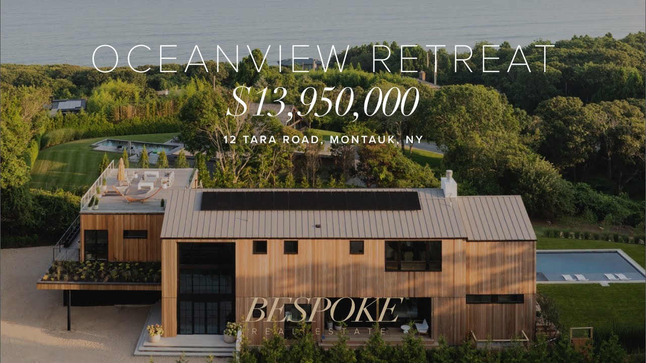 $13,950,000 Newly Built Oceanview Retreat