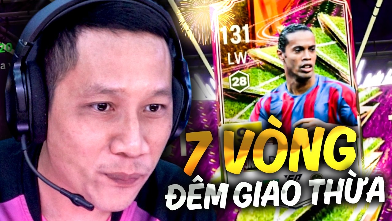 FC ONLINE | ĐÊM GIAO THỪA CÙNG 7 VÒNG SỰ KIỆN SIÊU BÙNG NỔ CÀM XÚC ĐẾN TỪ THẦY BA