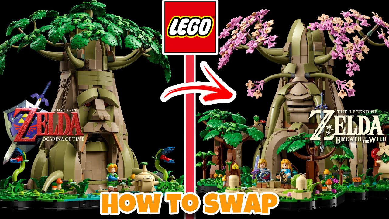 What LEGO instructions don’t show you / Legend of Zelda Great Deku Tree