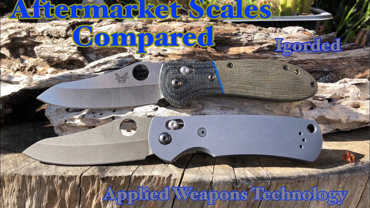 Benchmade Griptilian Aftermarket Scale Comparison