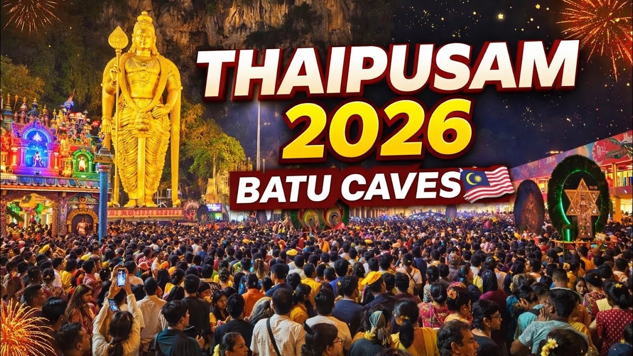 Thaipusam 2026 Malaysia 🇲🇾 | World’s Most Powerful Hindu Festival 
