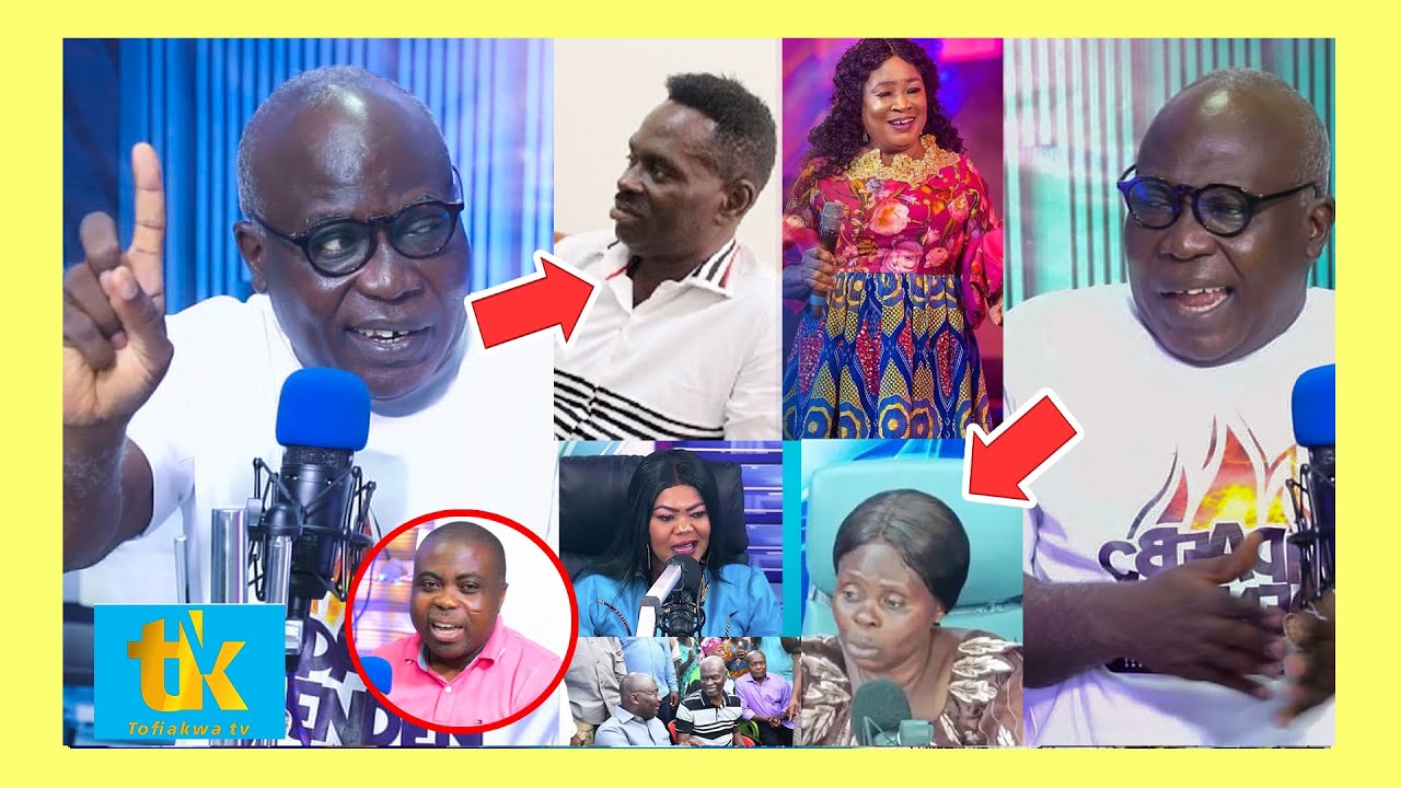 Ah Awurade Yaw Sarpong Wife dont hv Sɛnse;-Mc Abraham reacts after Tiwaa & Penamang clαsh @ Anty Naa