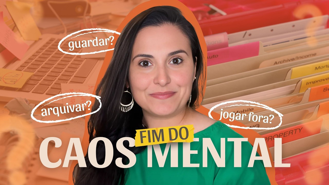 Organização na prática: Esclareça e Organize suas tarefas AGORA comigo - Série Método GTD Parte 2