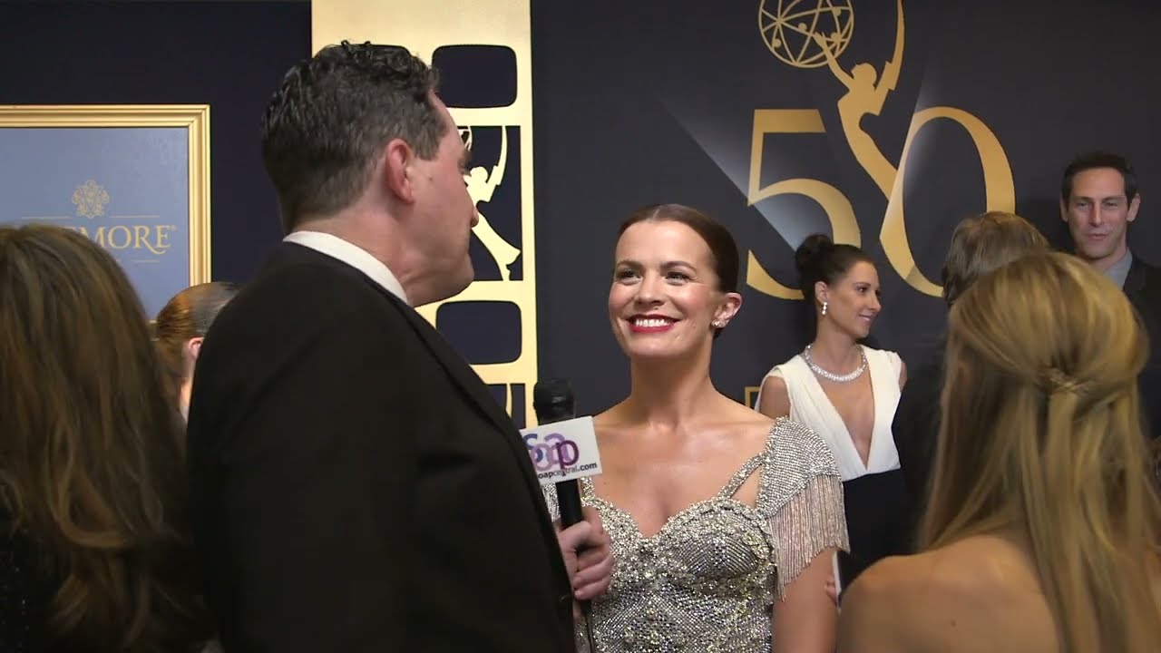 2023 Daytime Emmys Red Carpet: Melissa Claire Egan (Chelsea Lawson, The Young and the Restless)