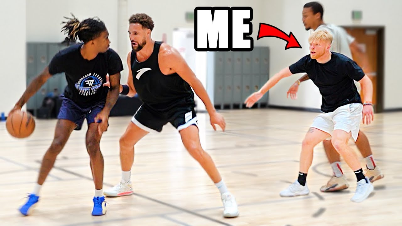 I Played 2v2 Basketball With Klay Thompson!