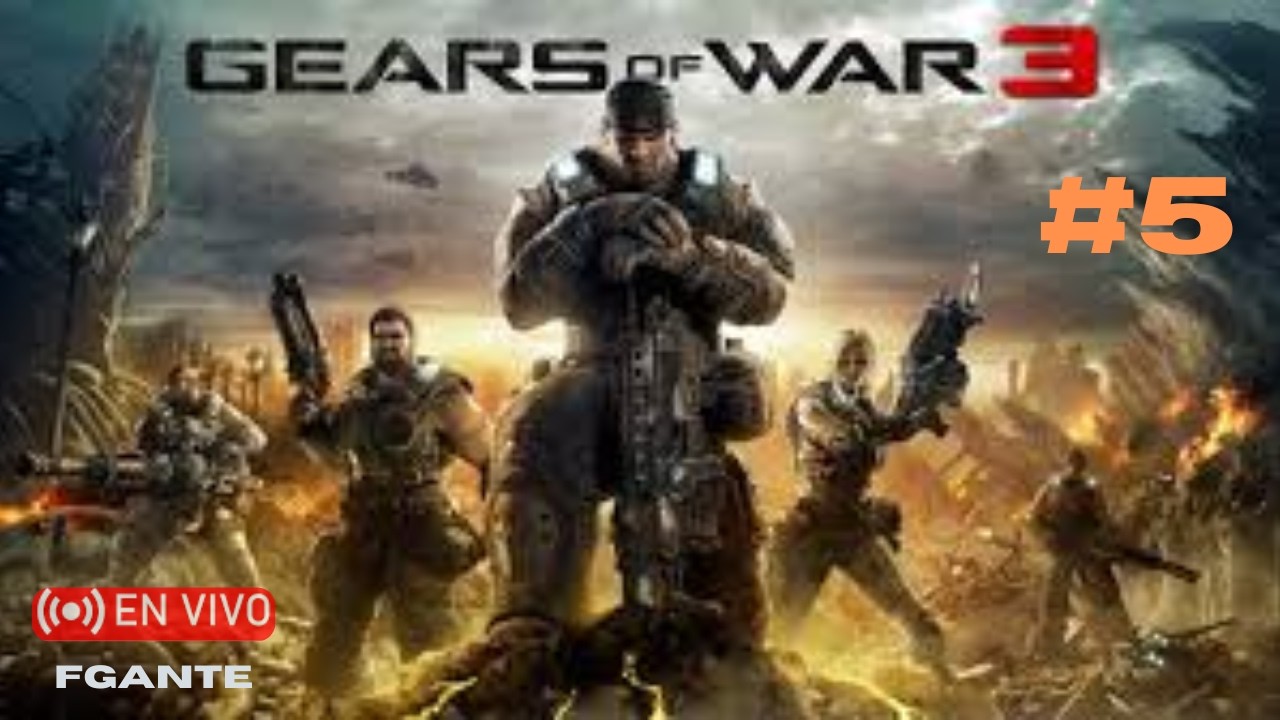 【 4 K 】Gears of War 3 Clásico | Xbox 360 | Locura |  #4
